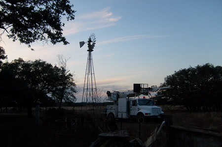 Off grid solar water wells